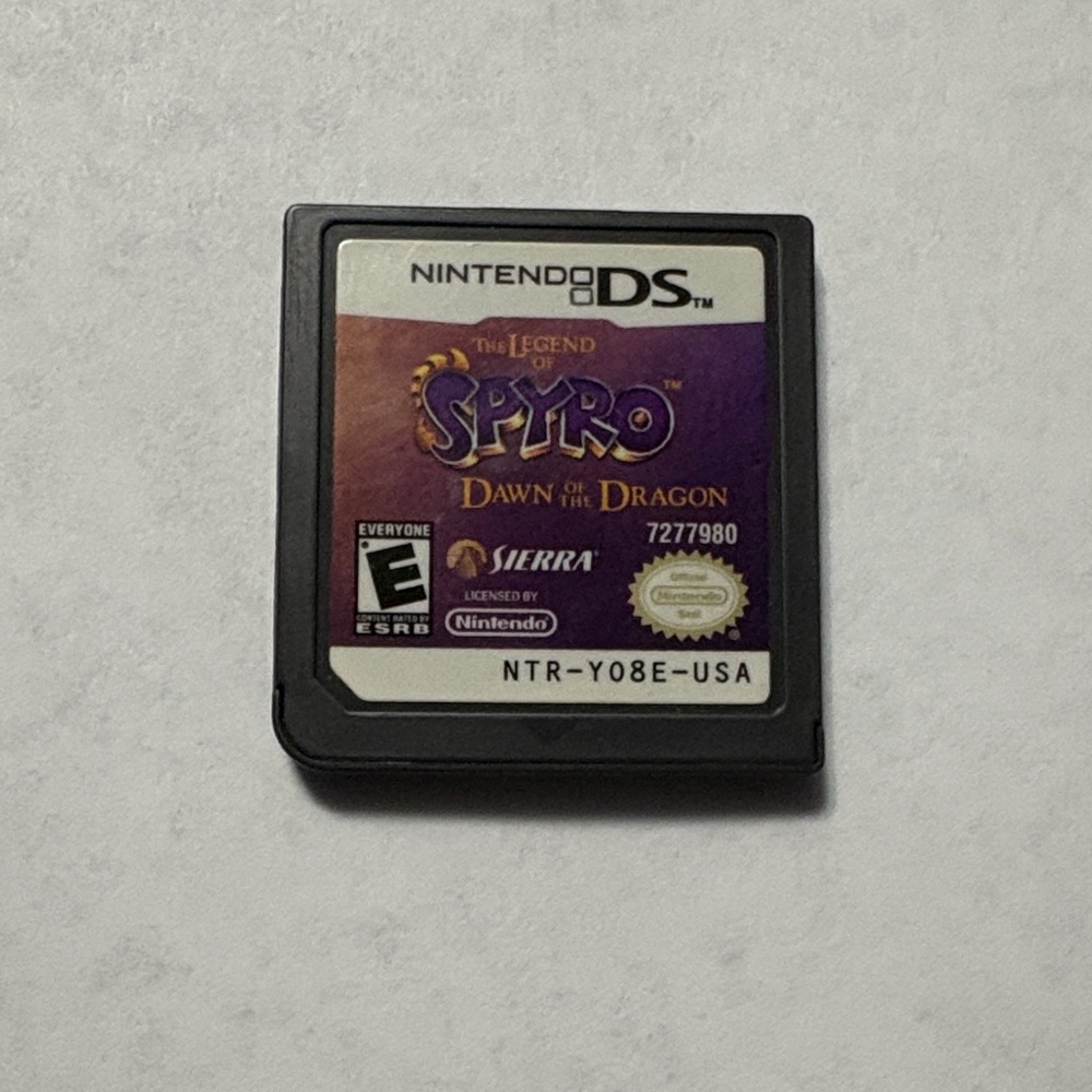 Nintendo DS The Legend of Spyro Game Cartridge